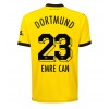 Borussia Dortmund Emre Can #23 Hjemmedrakt 2023-24 Kortermet